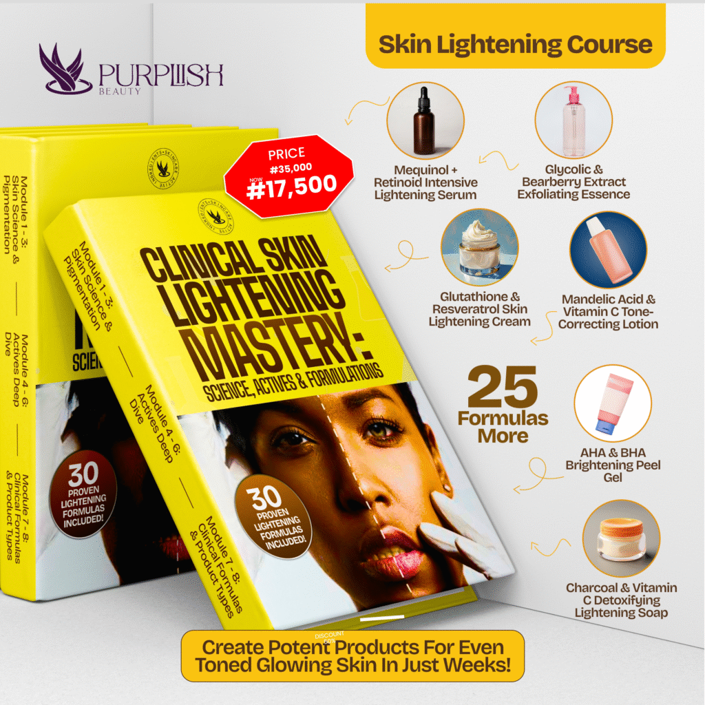 clinical skin lightening course